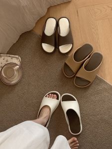 Dép Nữ Mùa Hè EVA Đế Mềm Chống Trượt Thời Trang Thường Ngày Dép Xăng Đan Một Từ Trong Nhà Ngoài Trời