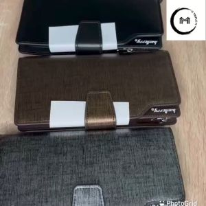 ABC Dompet Panjang Pria MULTIFUNGSI DP03 Dompet Kulit Dompet Import real pic