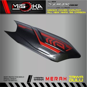 Misoka Cover Knalpot All New Nmax 155 Carbon Aksesoris Motor Yamaha Keren Murah