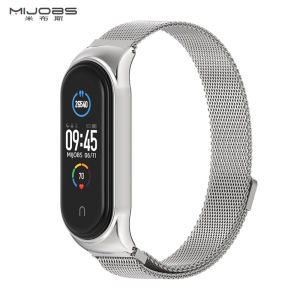 mijobs | Milanese Mesh Watch Band Ceramic Stainless Steel Breathable Extended & Short for Men and Women