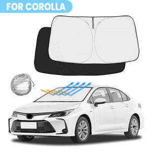 For Toyota Corolla 2009-2022 2023 2024 Car Windshield Sunshade Cover Front Window Sun Shade Visor Auto Interior UV Protection