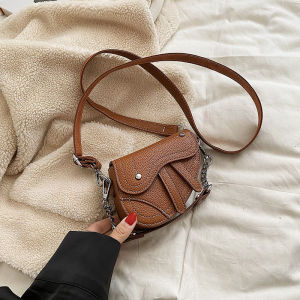 Kids Bag 2024 New Arrival Fall and Winter Fashion Girls Baby Saddle Bag Princess Outing Accessories Shoulder Messenger Bag