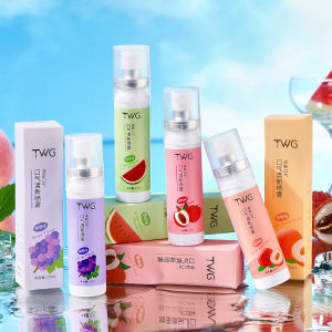 4pcs Fresh mouth spray with fruit flavor lasting fresh portable breath spray lasting fresh fruit flavor no irritation