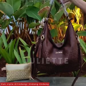 Tas Wanita Selempang Shoulder Bag HandBag Batam Fashion Import Kuliah Kerja Terbaru Juliette Hb0282