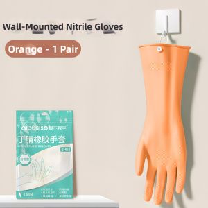 DINGQING | Durable Nitrile Dishwashing Gloves