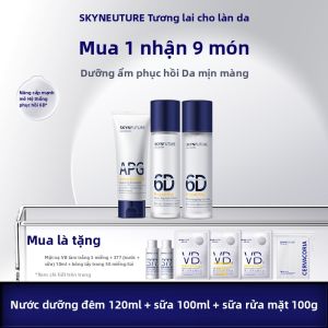 SKYNFUTURE | Bộ Serum và Lotion Dưỡng Ẩm Làm Dịu Da Phục Hồi Ban Đêm Cho Nữ Mùa Xuân Hè
