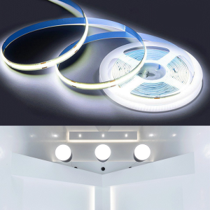 USB LED Strip Lamp 5V 320 LED/M COB Touch Dimming Lamp with DIY TV Mirror Backlight Kitchen Room Nightlight