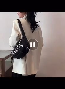 Ready Stock Thai Fashion Women Dumpling Shoulder Bag Puffy Drawstring Shoulder Bag underarm Bag Beg Wanita Murah