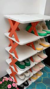 Kệ để giày dép 5 tầng tiện lợi dễ dàng tháo lắp và di chuyển