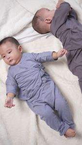 CUIT Baby 0 - 12 Bulan Setelan Kimono Tangan Panjang Celana Panjang Miyoko - Piyama Bayi Lengan Panjang