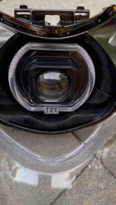 lampu depan costome Spacy biled matrix x1