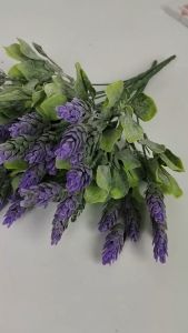 Daun Rumput ACC Pinus & Bunga Hias Import Lavender Plastik Murah