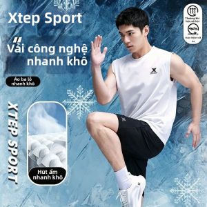 XTEP | Bộ Đồ Thể Thao Không Tay Thông Gió Khô Nhanh