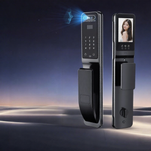KANGTING | Smart Dual-Screen Bi-directional Fingerprint Password Lock with Remote Control and Surveillance Camera