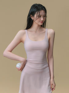 Womens Sports Bra Top Summer Running Training Fitness Yoga Vest Breathable Nylon Fabric with Chest Pad Outdoor Wear