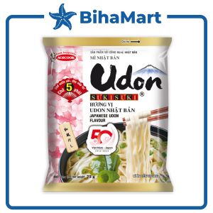 [THÙNG 24 GÓI] - ACECOOK - Mì Udon Sưkisưki hương vị Udon Nhật Bản (75g/gói) - Udon Sưki Sưki công nghệ Nhật Bản hương vị Udon Nhật Bản - Udon Sukisuki Nhật Bản - Mì ăn liền Udon Sưki Sưki mì Nhật Bản sản xuất tại Việt Nam