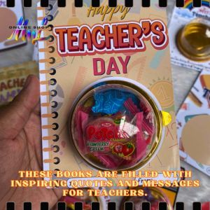 Teachers Day Giveaways Candy or Chocolate Dome Holder
