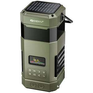 Solar Camping Emergency Radio Light Hand Crank Survival Rescue Multifunctional Lamp