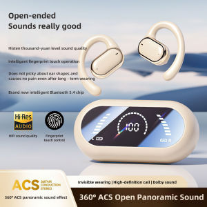 X91 OWS Earhook Earphones Bluetooth 5.3 Low Latency Gaming Sport Headset HiFi Stereo Noise Reduction Wireless Headphones Earbuds