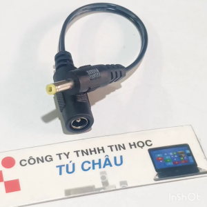 Cáp chuyển nguồn DC / Đầu cắm 5.5mm X 2.1mm ra đầu 4.0mm x 1.7mm (Giá bán 1 sợi)