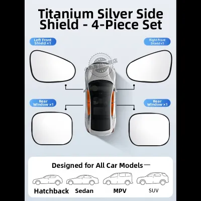 Sunshade Curtain for Car Window Sun Protection Heat Insulation Privacy