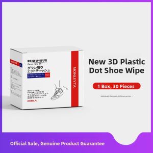 MONLEYTA | Portable Shoe Cleaning Wipes No Water Required White Sneakers Universal Disposable Cleaner For Sport Shoes Manually Operated