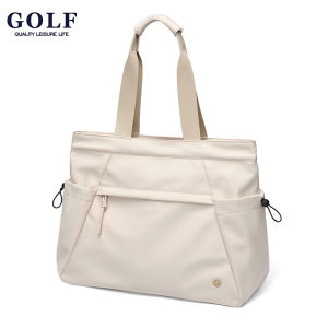 กระเป๋าสะพายข้างกอล์ฟผ้าอ๊อกซ์ฟอร์ดสำหรับผู้หญิงสไตล์ลำลองกระเป๋าสะพายข้างทันสมัยกระเป๋าผู้หญิงอเนกประสงค์กระเป๋าหิ้วทรงสี่เหลี่ยมความจุขนาดใหญ่กระเป๋าสะพายพาดลำตัวที่มีน้ำหนักเบา