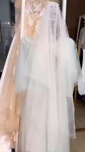 Lúp Voan Cài Tóc Ngọc Trai Thiết Kế Cao Cấp Phụ Kiện Cô Dâu Chất Liệu Lưới Xịn Sắc Nét Siêu đẹp Bồng Bềnh