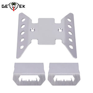 Metal Portal Axle Skid Plate Chassis Armor for 1/10 RC Crawler Car Axial SCX10 III CJ7&Gladiatus Wrangler Bronco Upgrade Parts
