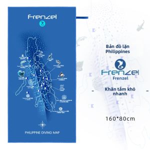 FRENZEL | Khăn Tắm Khô Nhanh Thấm Hút Kích Cỡ Lớn