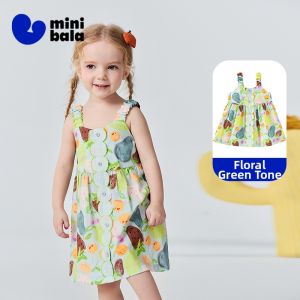 MINI BALA | Soft Breathable Linen Cotton Dress for Girls