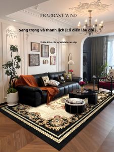 XIANSU | Water-resistant Retro Style Living Room Carpet