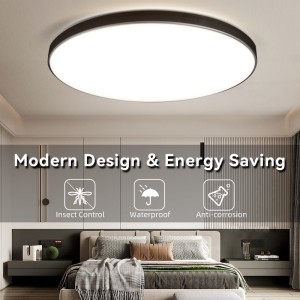 CY Modern Ceiling Led Ceiling Lamp Bedroom Light Energy Saving 18W 30W Ip65 Waterproof Round Led Ceiling Light For Indoor 220V