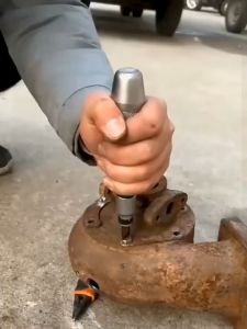 ISKU Obeng ketok set 13 pcs Impact Driver Perkakas /Obeng getok putar tool set