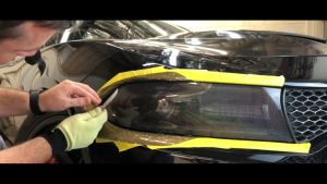 30*120cm Car Lights Smoke Vinyl Film Headlight Taillight Wrap