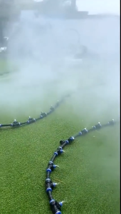 หัวพ่นน้ำสแตนเลสแบบปรับความละเอียด 0.1-0.8มม. สำหรับชุดพ่นหมอกและน้ำฝน แบบไม่มีกรอง คุณภาพสูง