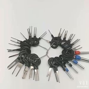 41Pcs Car Terminal Removal Kit Wire Plug Connector Extractor Pin Needle Puller Release Kit