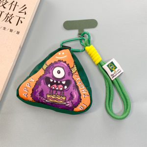 กระเป๋าใส่เหรียญแบบพกพาขนาดเล็ก กระเป๋าใส่ของแบบมีฟังก์ชันหลายอย่างสำหรับใส่บัตรประจำตัว สายรัดข้อมือสำหรับโทรศัพท์มือถือ สายรัดแบบอเนกประสงค์ สร้อยคอสร้างสรรค์