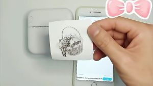 Garansi - COD Printer Thermal Bluetooth Pocket 200 DPI with Watercolor Pen - C15