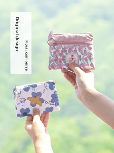 กระเป๋าใส่เหรียญขนาดเล็ก Original Fun Bag ยี่ห้อผ้าฝ้ายและผ้าลินินวัสดุด้านในกระเป๋าสตางค์สั้นสําหรับเยาวชนพร้อมซิปปิด