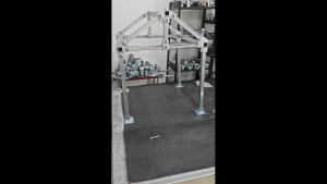 ข้อต่อเหล็กสี่เหลี่ยม สำหรับโครงเหล็ก ขนาด 20/25/30/40 มม. Square Tube Metal Connector for Steel Frame 20/25/30/40mm