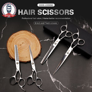 6 Inch Cắt Kéo 7 Inch Cắt Kéo 440C Thép Không Gỉ Kéo Cắt Tóc Nhật Bản Bộ kéo Chuyên Nghiệp Cắt Tóc Vàng Phong Cách dụng cụ Salon Hộ Gia Đình sử dụng thường nhật Cắt Kéo