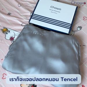 Chowa (โชวา) ปลอกหมอนพิงหลัง Tencel Lyocell ปลอกหมอนพิงหลังเทนเซล - สุขภาพและความงามดี