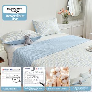 MUSHABAI | 100 Percent Pure Cotton Bed Cover