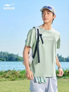 Erke | New Summer Antibacterial Sporty T-Shirt Short Sleeve