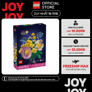 LEGO BOTANICALS 10347 Đồ Chơi Lắp Ráp Bó Hoa Nhỏ Tươi Tắn (373 chi tiết)