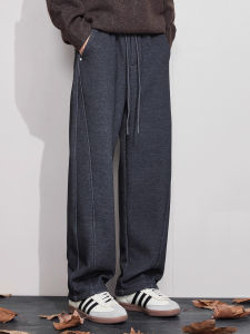 Flannel Retro Sport Loose Pants