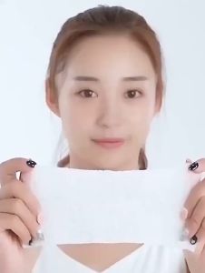 เบี้ยแผ่นสำลีผ้าฝ้ายมาร์คหน้า ผ้าเช็ดทำความสะอาด ซึ่งเป็นสารที่ทำความสะอาดโทนเนอร์บำรุงผิวหน้า