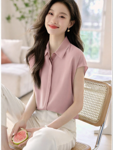 MOHANYIMEI | Sleeveless Elegant Summer Shirt