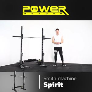 TO FIT TO FIRM สมิทแมชชีน Smith Machines ระบบ Double Roller รุ่น Spirit ระบบ Safety 2 ชั้น ฟรี ! อุปกรณ์เสริม 2 อย่าง